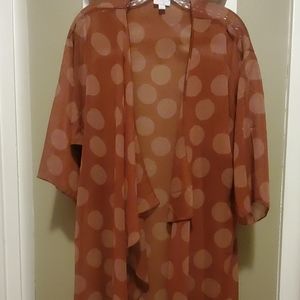 NWOT LLR Rust Shirley